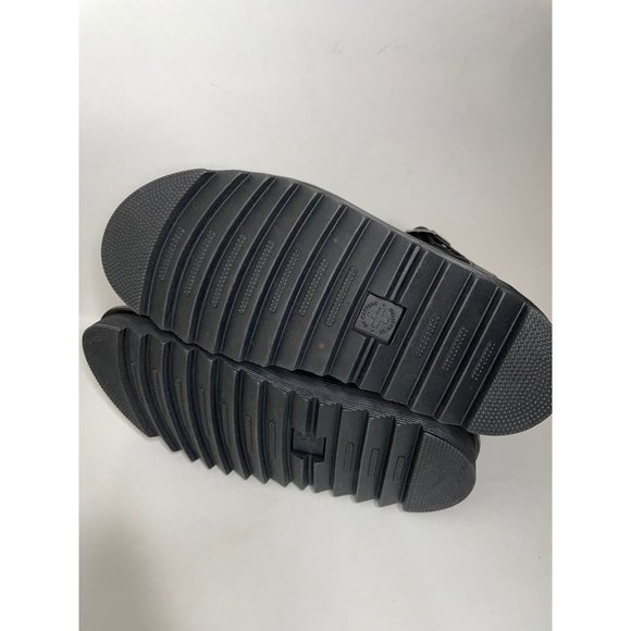 Dr Doc Martens Black Blaire Vegan Gladiator Sandals Size 38 US 7 NWT - Picture 7 of 7